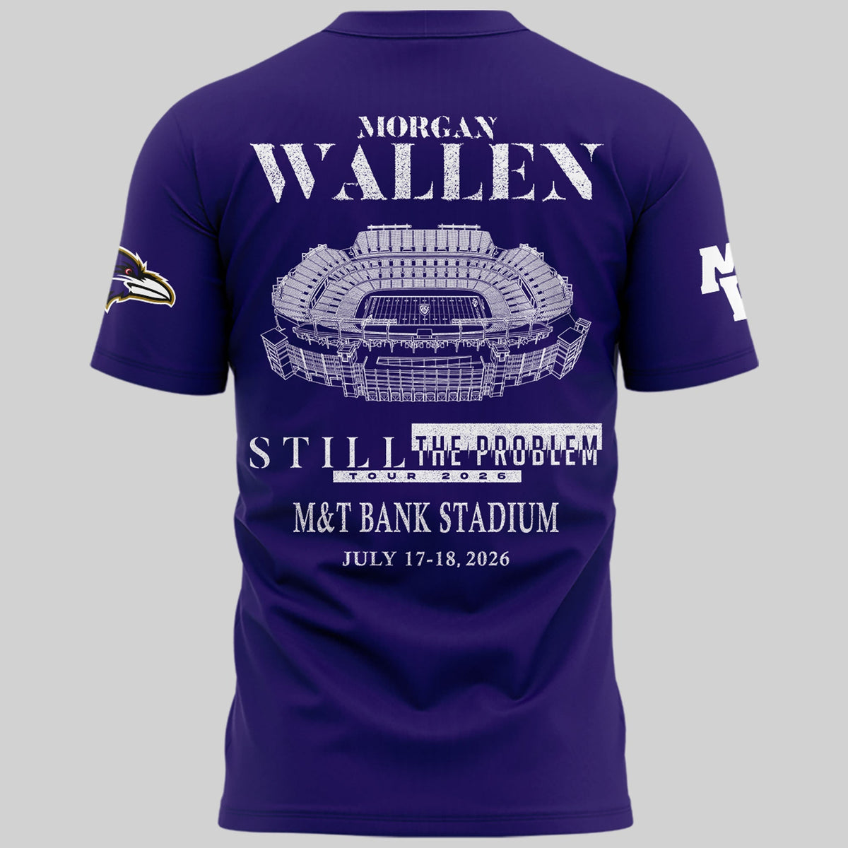 1.Special New Edition Baltimore Ravens x MW Tshirt 2026