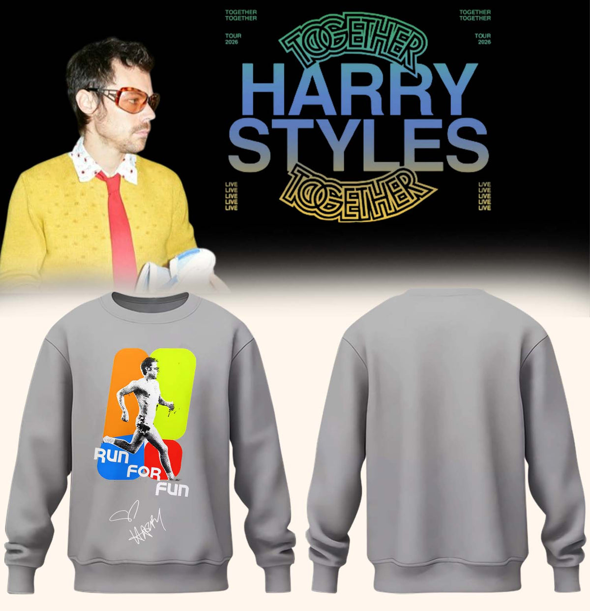 .HStyles Together Together Tour Sweatshirt