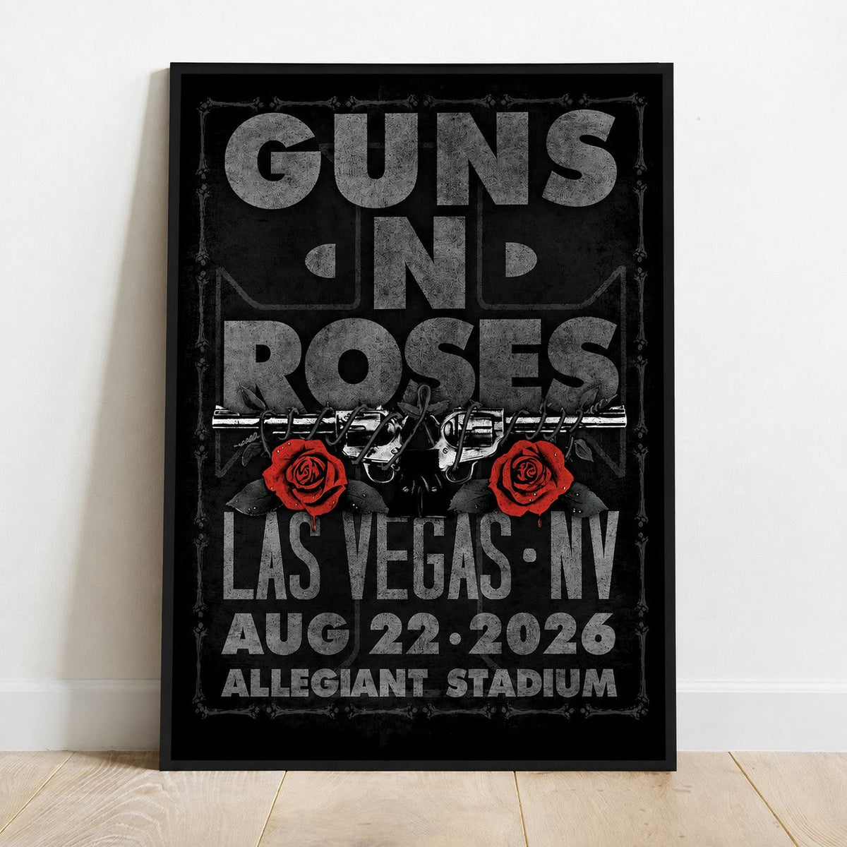 Limited Edition Guns N’ Roses Tour 2026 Poster
