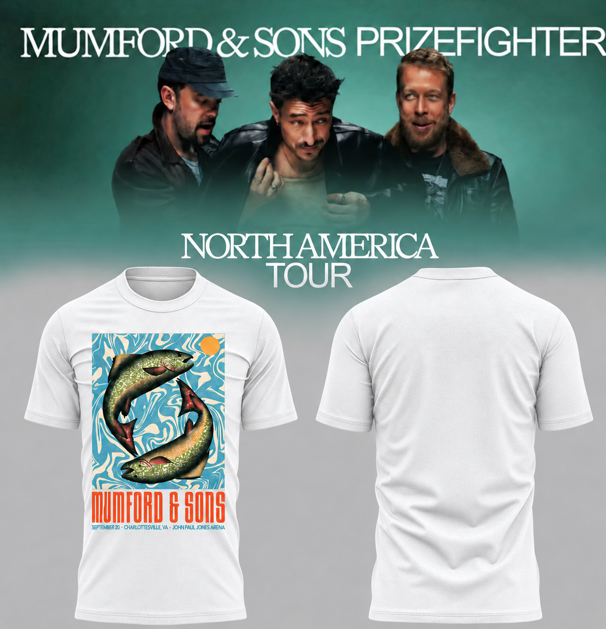 Limited Edition Prizefighter Tour 2026 T-shirt