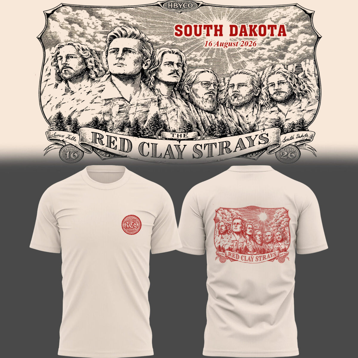 Limited Edition The Grateful Tour in South Dakota Shirt