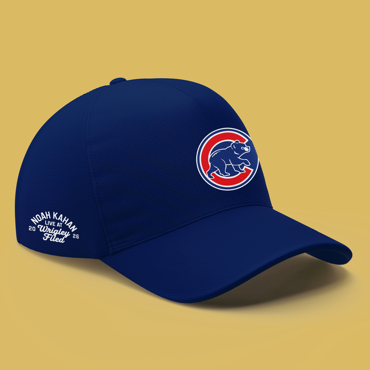 White Shirt Noah Kahan x Chicago Cubs - The Great Divide Tour 2026 T-Shirt