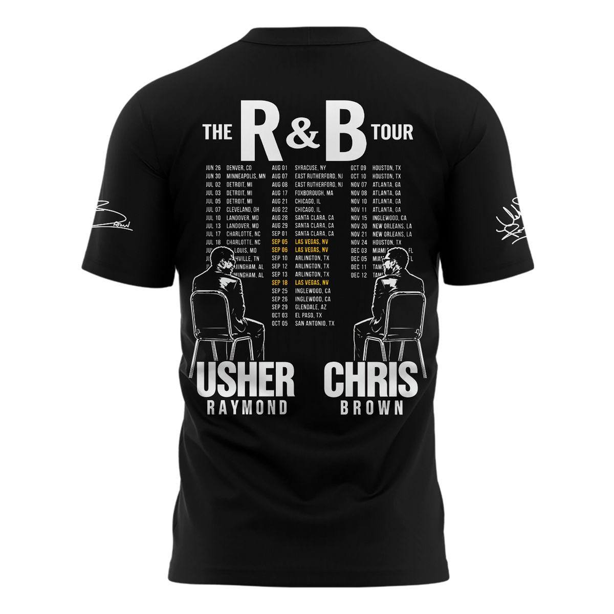 Limited Edition The R&B Tour Tshirt 2026