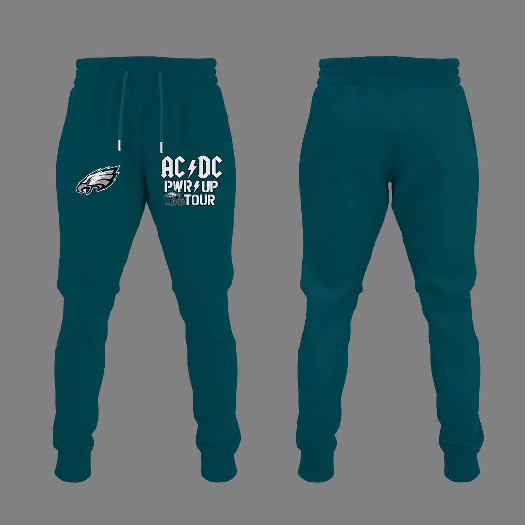 01. AC/DC x Philadelphia Eagles - POWER UP TOUR 2026 T-Shirt