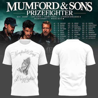 Limited Edition Prizefighter, CA Tour 2026 T-shirt