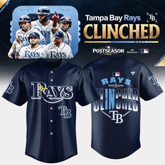 Tampa Bay Rays 2026 Postseason Clinched – Jersey