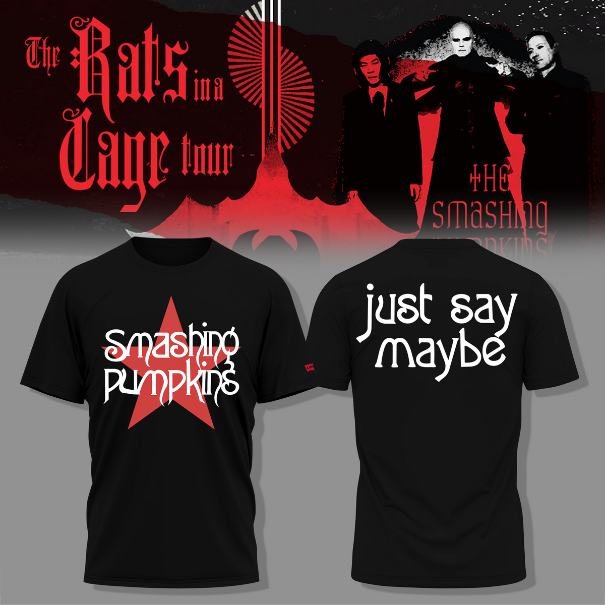 The Smashing Pumpkins, The Rats In A Cage Tour 2026 T-shirt