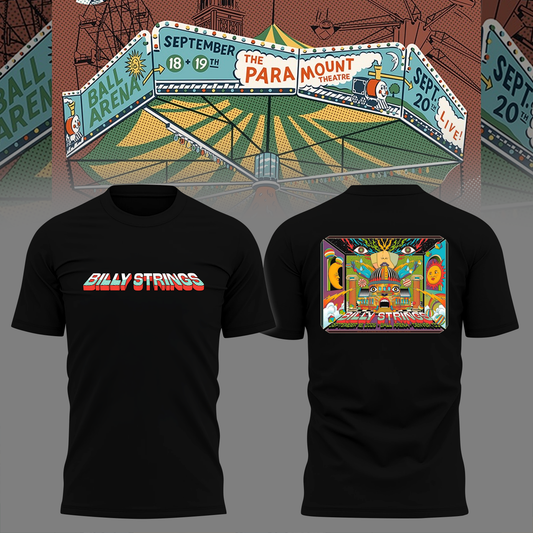 Limited Edition Billy Strings tour 2026 T-shirt