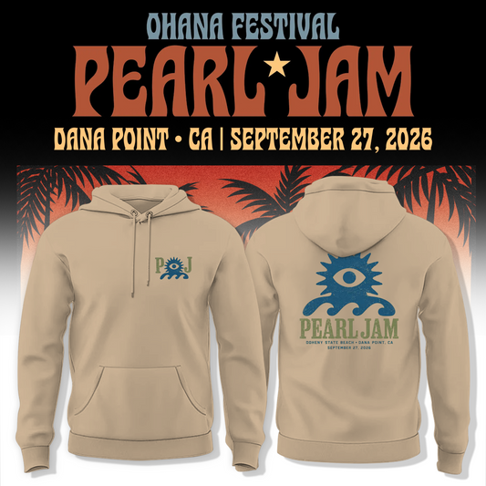 Pearl Jam Ohana Festival Dana Point 2026 Hoodie