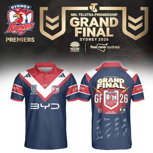 ,,.Sydney Roosters 🏆 NRL Premiers 2026 PoLo