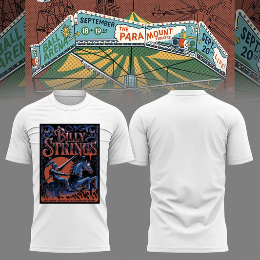 Limited Edition Billy Strings tour 2026 T-shirt
