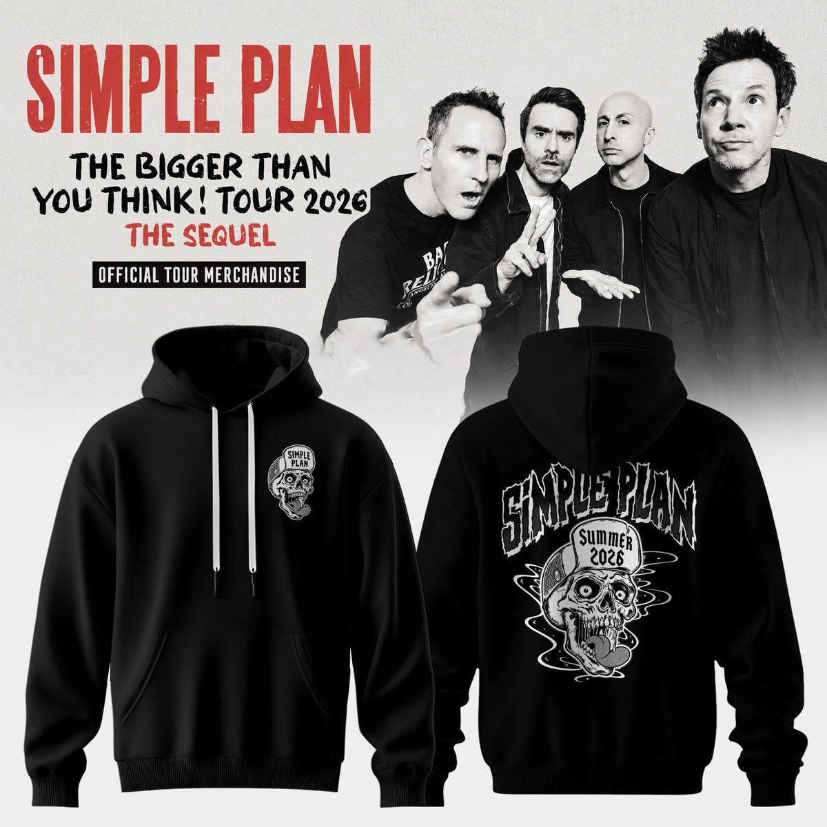 The Bigger Than You Think Tour 2026 Premium 3D Graphic Tee – Grunge Vibe