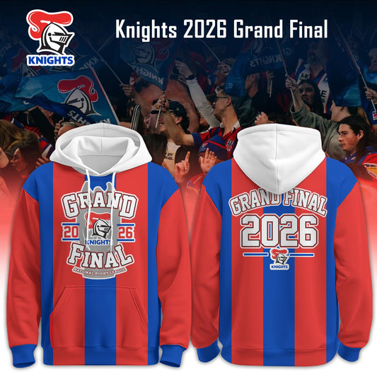, Newcastle Knights 2026 Grand Final Hoodie Limited Edition