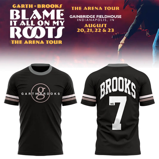 Limited Edition Blame It All On My Roots Arena Tour In Gainbridge Fieldhouse Shirt 8
