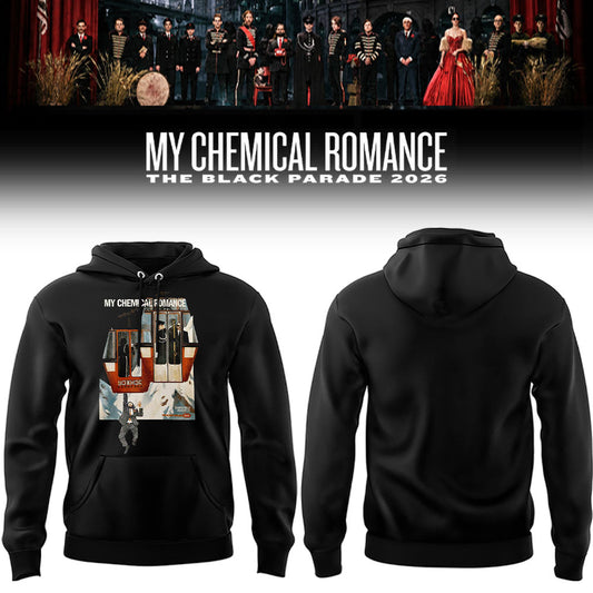 Limited Edition MCR Long Live The Black Parade Tour US 2026 At Denver, Colorado Hoodie (Copy)