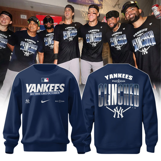 _ Clinched “No Time Like October” Sweatshirt