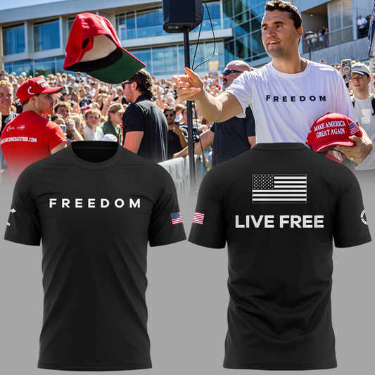Charlie Kirk freedom T-shirt
