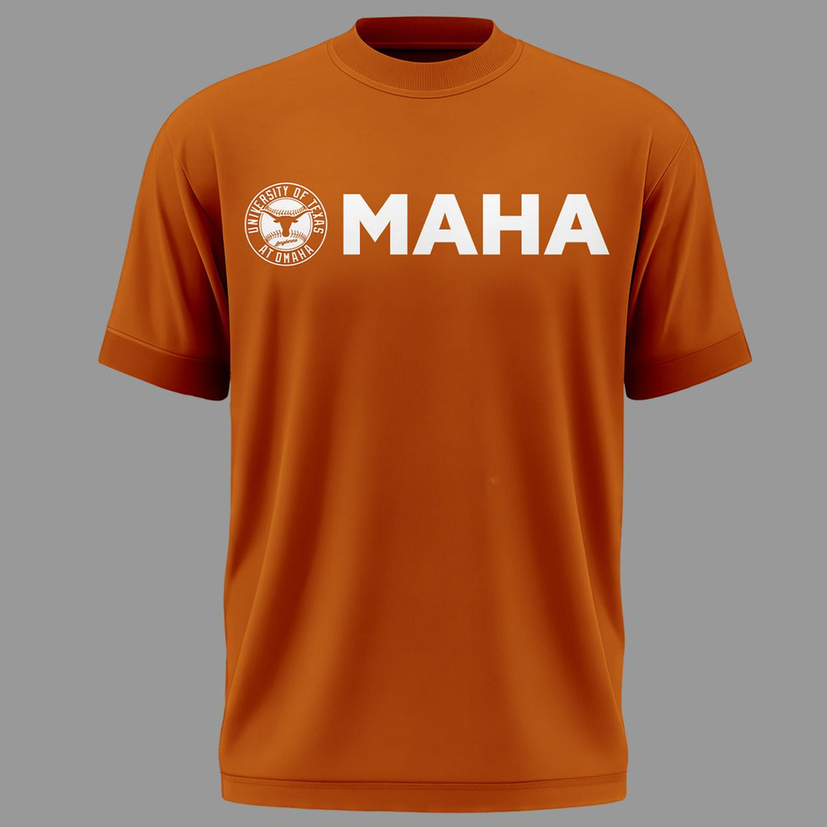 1.Texas Longhorns 2026 NCAA Baseball Men's College World Series Omahorns Organe T-Shirt