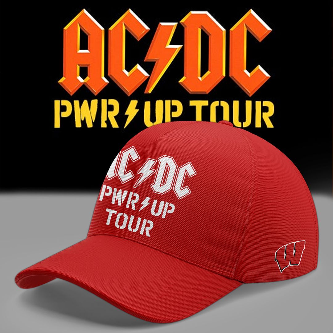 02.6. Limited Edition AC/DC x Wisconsin Football - Power Up Tour 2026 T-Shirt