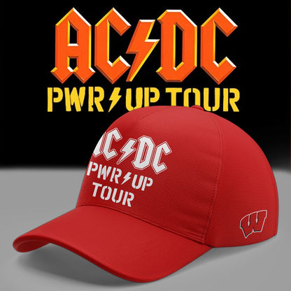 03.32. New Shirt Wisconsin Football x AC/DC - Power Up Tour 2026 T-Shirt