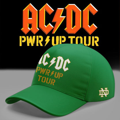 002. Special Power Up Tour 2026 - AC/DC x Notre Dame Football Jersey