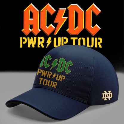001. New Shirt AC/DC x Notre Dame Football - Power Up Tour 2026 T-Shirt
