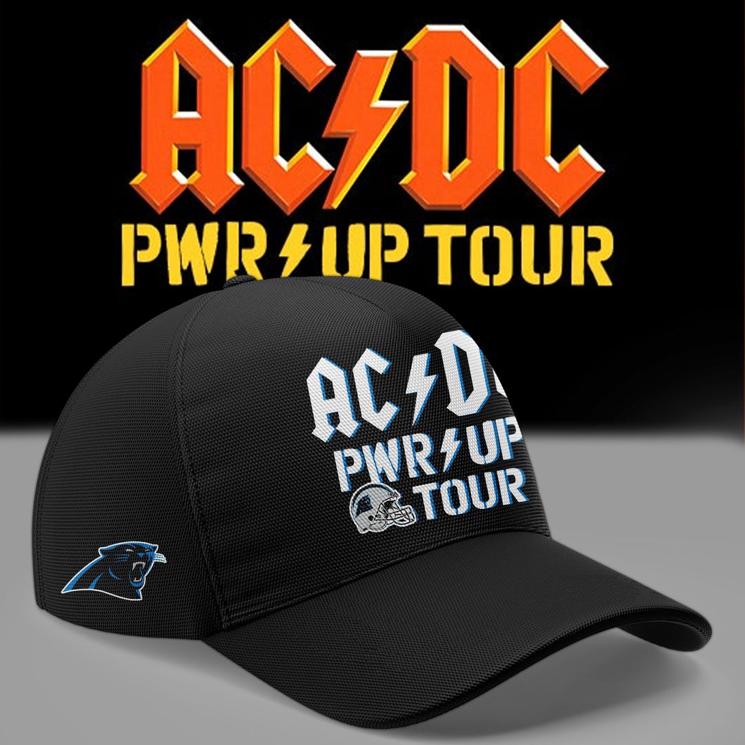 Limited Edition AC/DC x Carolina Panthers - Power Up Tour 2026 Jersey
