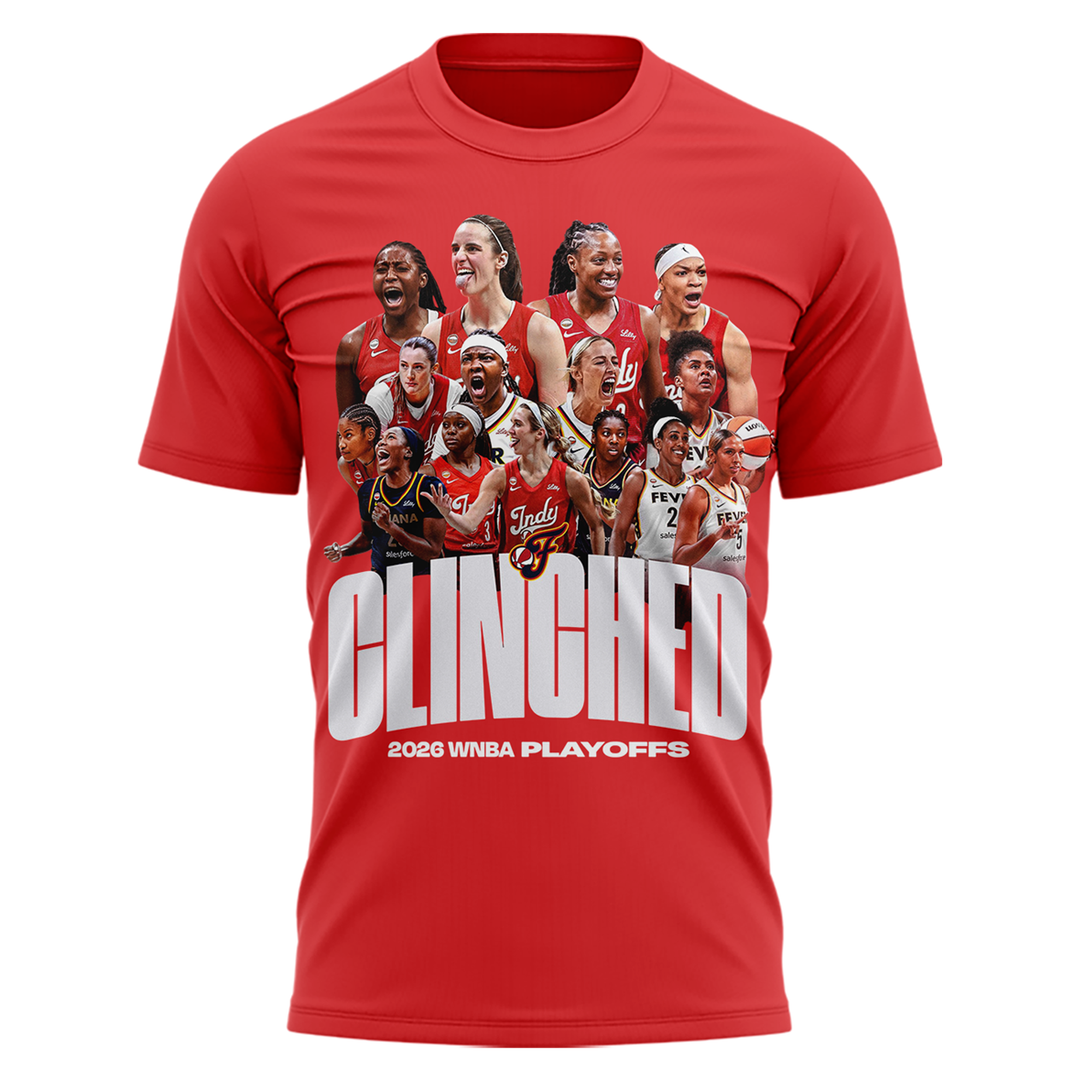 01.Indiana Fever PLAYOFFS 2026 T-shirt