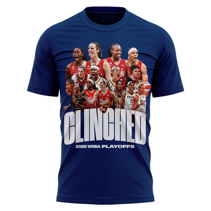 03.Indiana Fever PLAYOFFS 2026 T-shirt