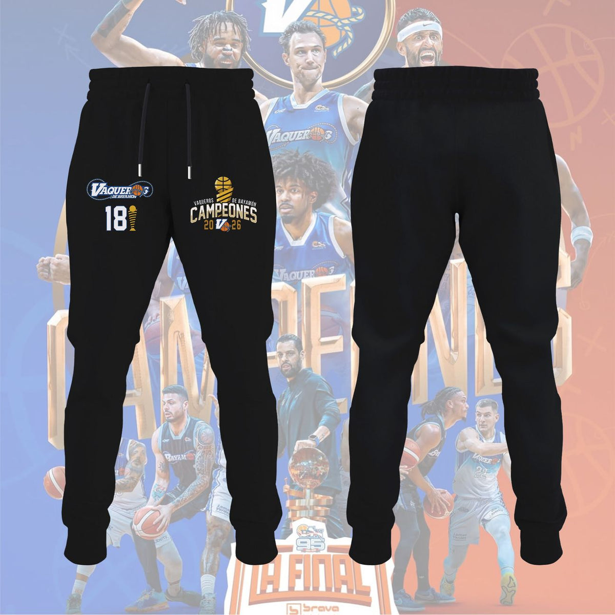 02.Vaqueros de Bayamón 2026 BSN Champions T-shirt