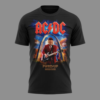 01. AC/DC - Exclusive St. Louis Event Shirt - Power Up Tour 2026 T-Shirt