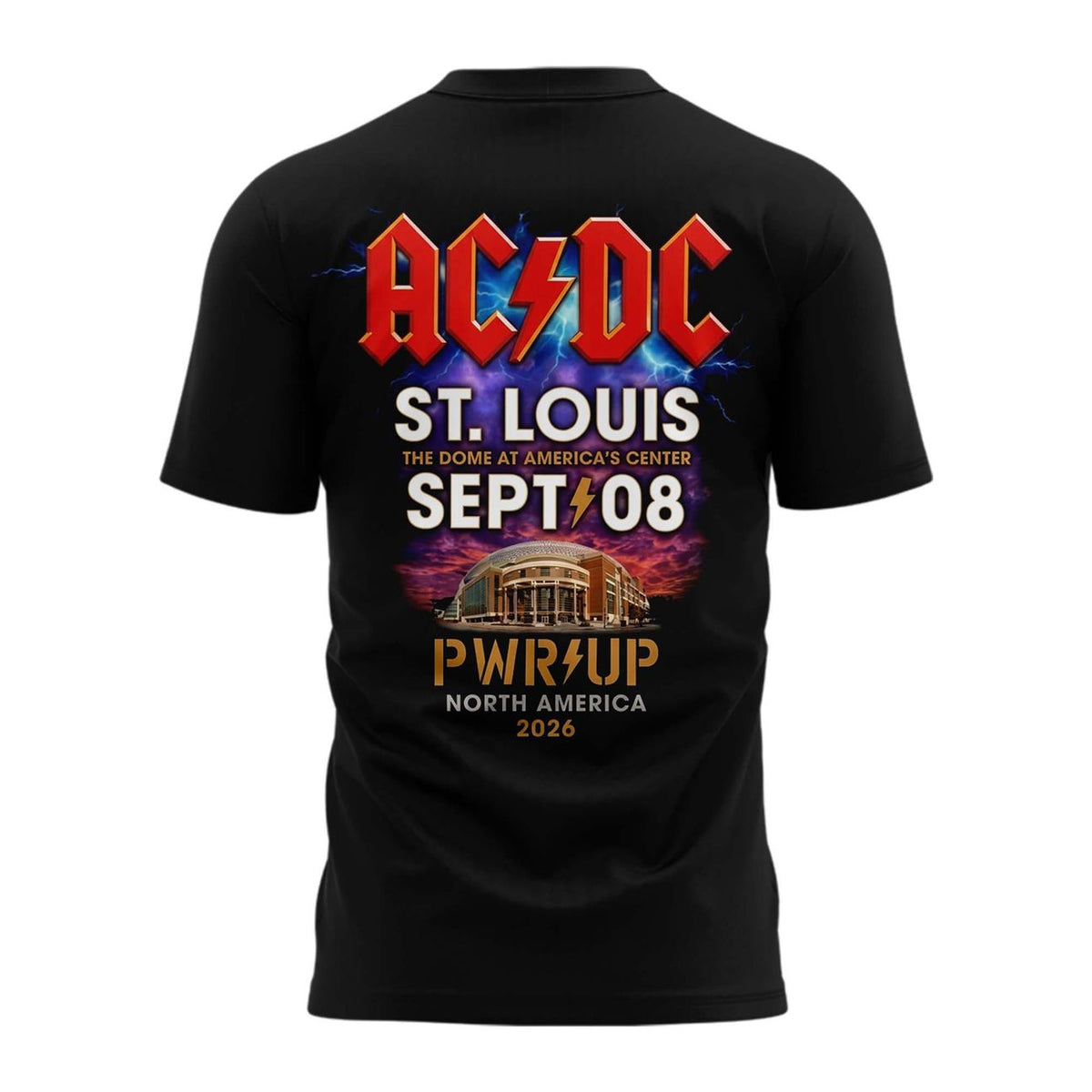 PWR UP Tour – St. Louis 2026 T-Shirt