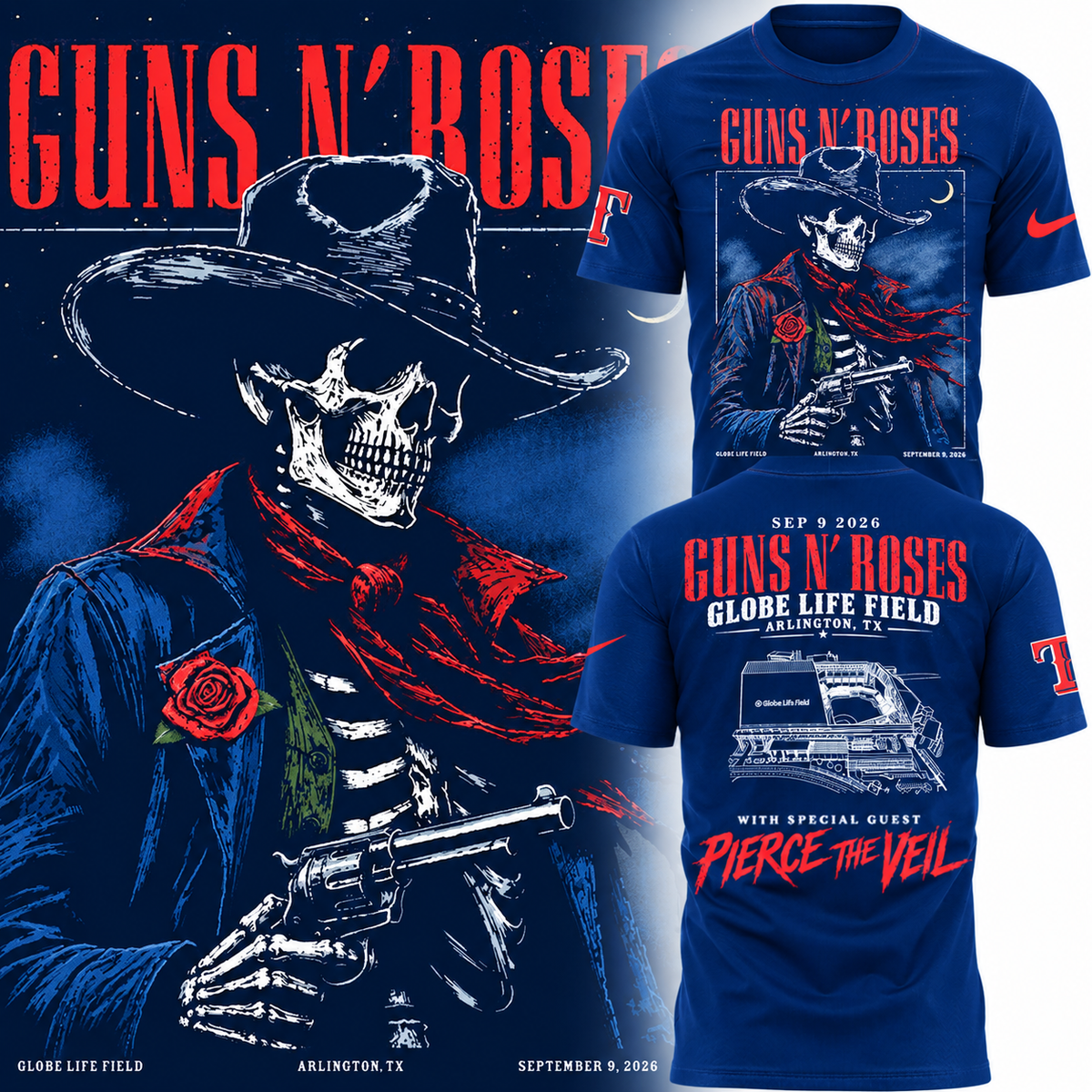 North America: Summer 2026, Globe Life Field T-shirt