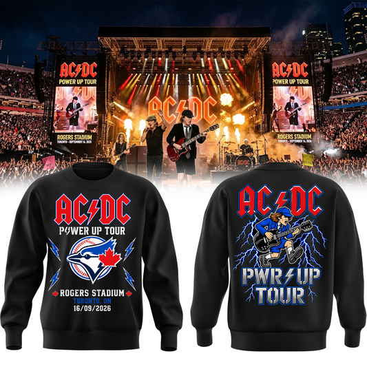 AC/DC Power Up Tour 2026 Rogers Stadium Toronto sweat