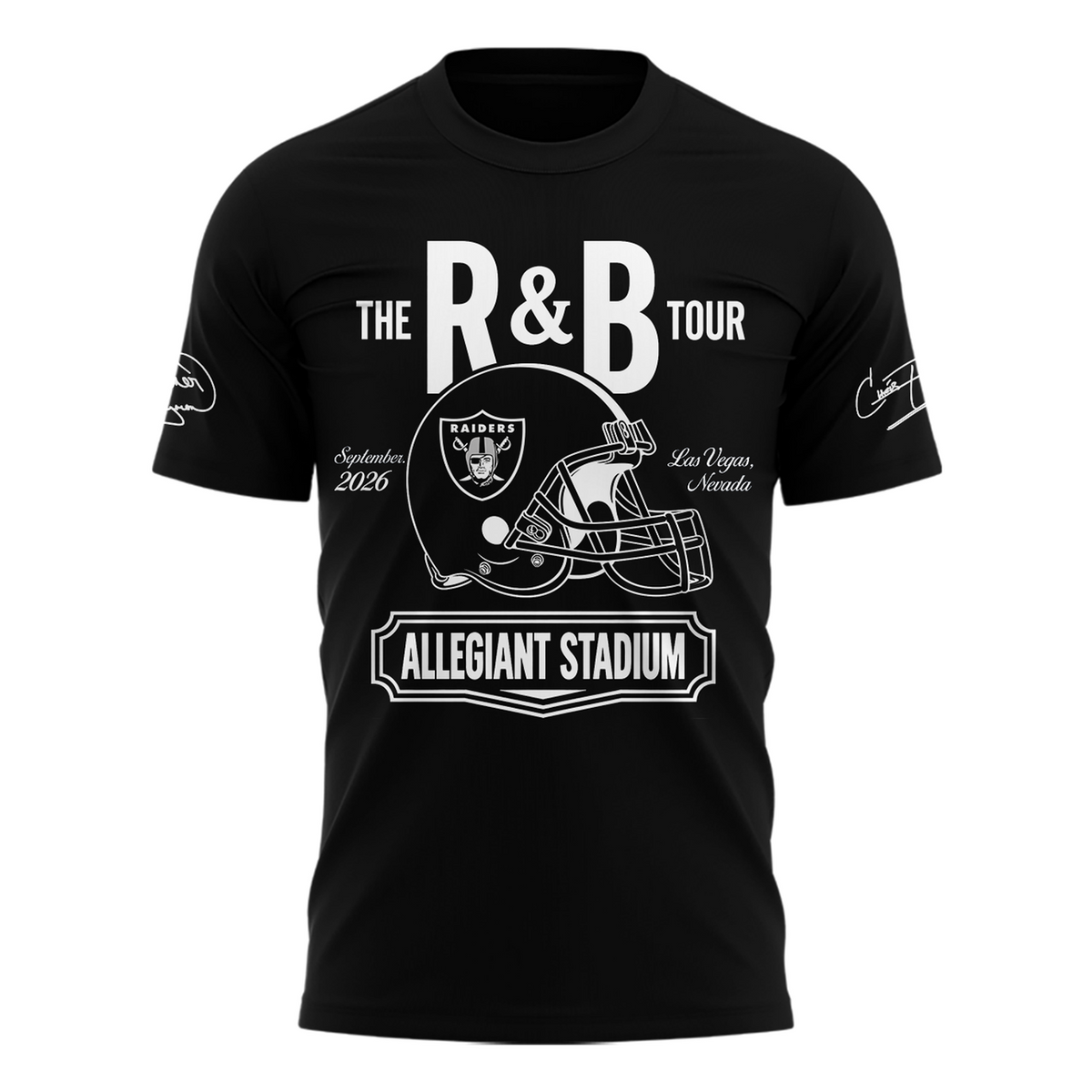 Limited Edition The R&B Tour Tshirt 2026