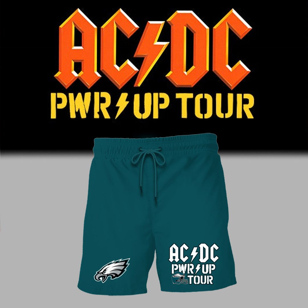01. AC/DC x Philadelphia Eagles - POWER UP TOUR 2026 T-Shirt