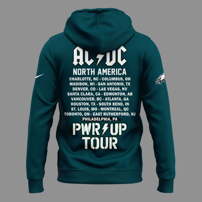 01.06. AC/DC x Philadelphia Eagles - POWER UP TOUR 2026 Hoodie