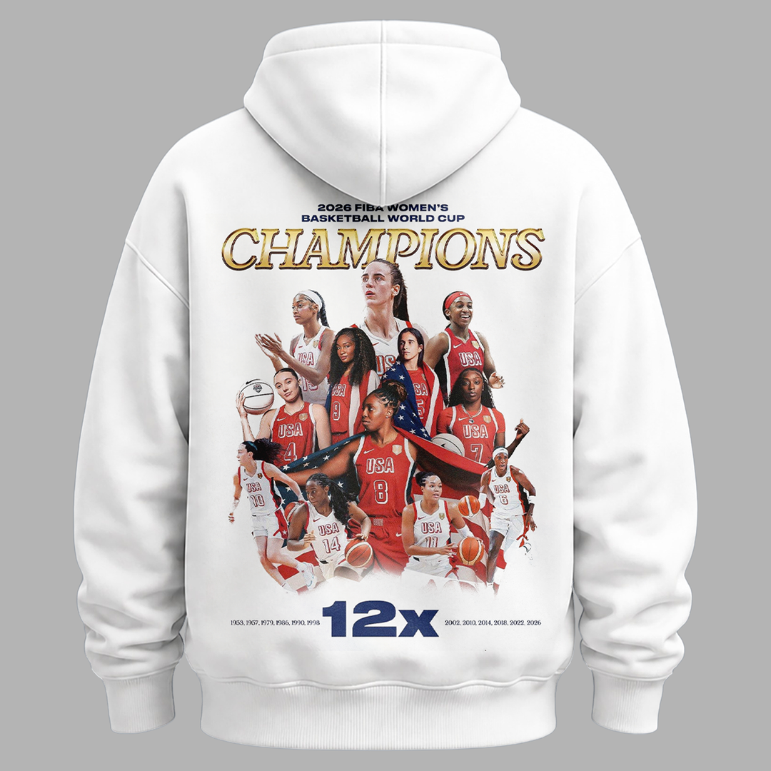 USA Basketball 2026 FIBA WOMEN’S WORLD CUP CHAMPIONS Hoodie
